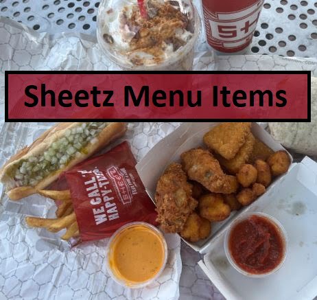 Sheetz Menu Items