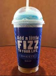 Sheetz Frozen Blue Raspberry Slushie