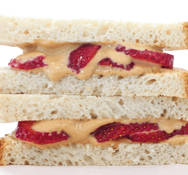 Sheetz PB-Strawberry Sammich