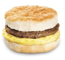 Sheetz Sausage, Egg, and Cheese on a Biscuit